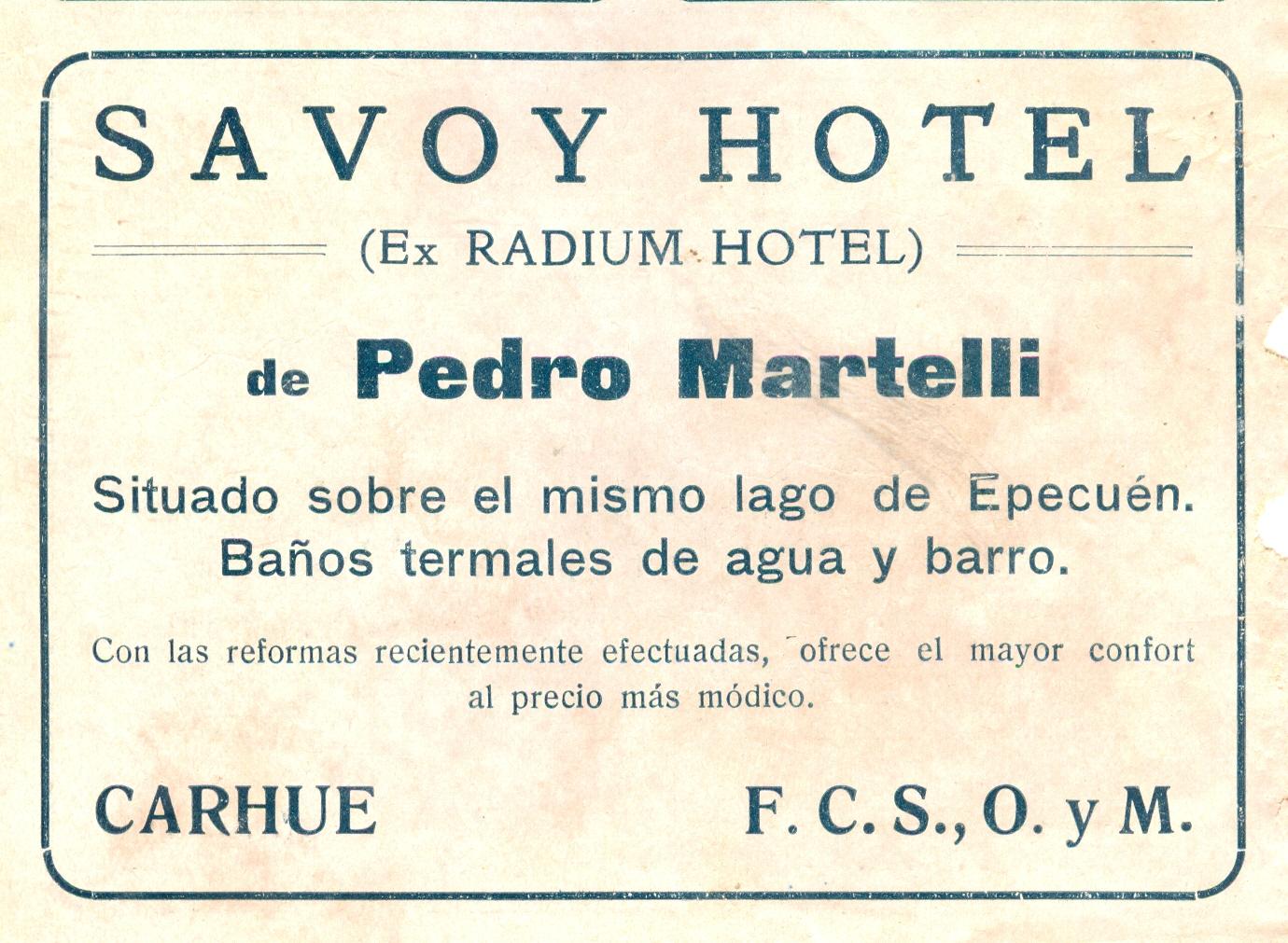 Foto 6 1928 R-189-Hotel SAvoy-Ex Radium-1928