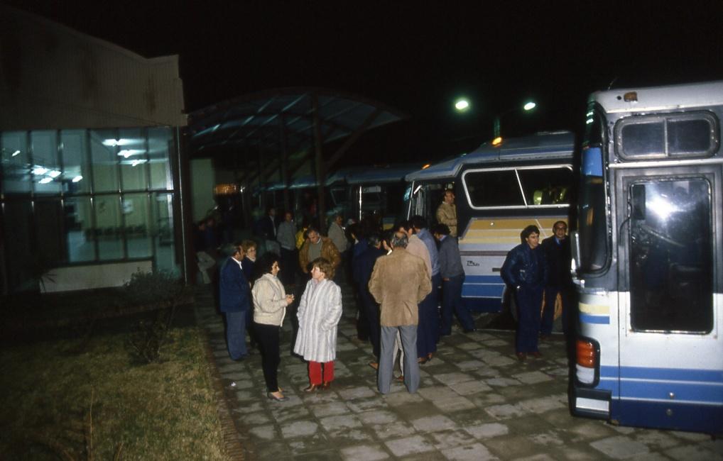 Terminal de Ómnibus. Dársenas.