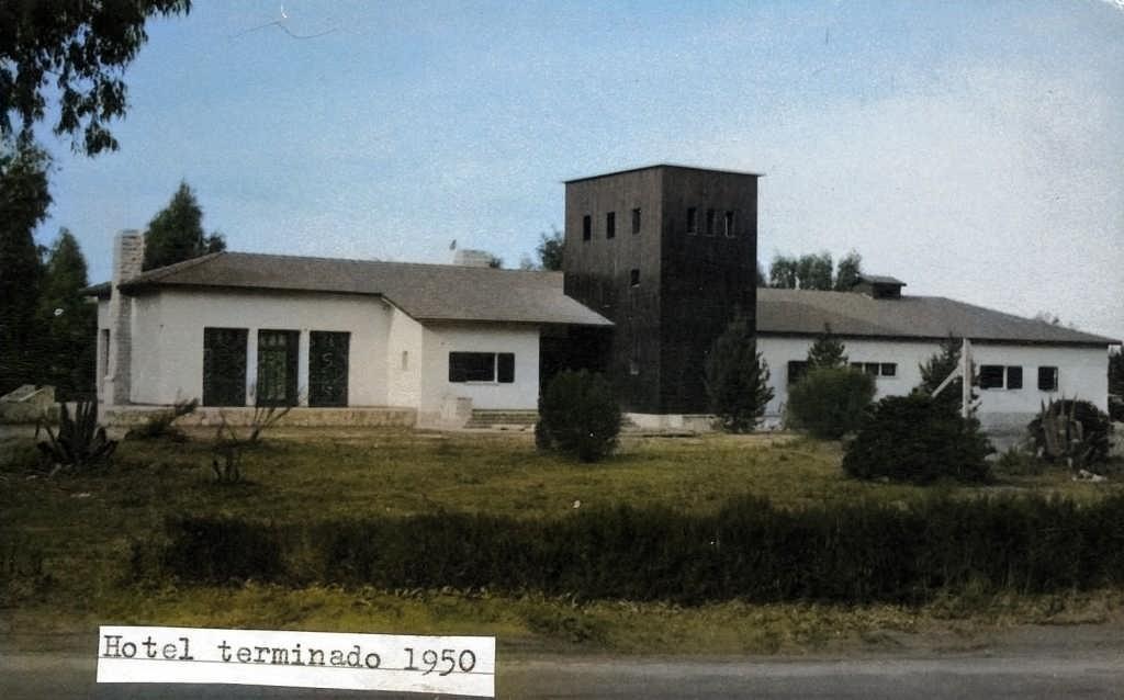 1950 Hotel provincial recien inaugurado coloreada