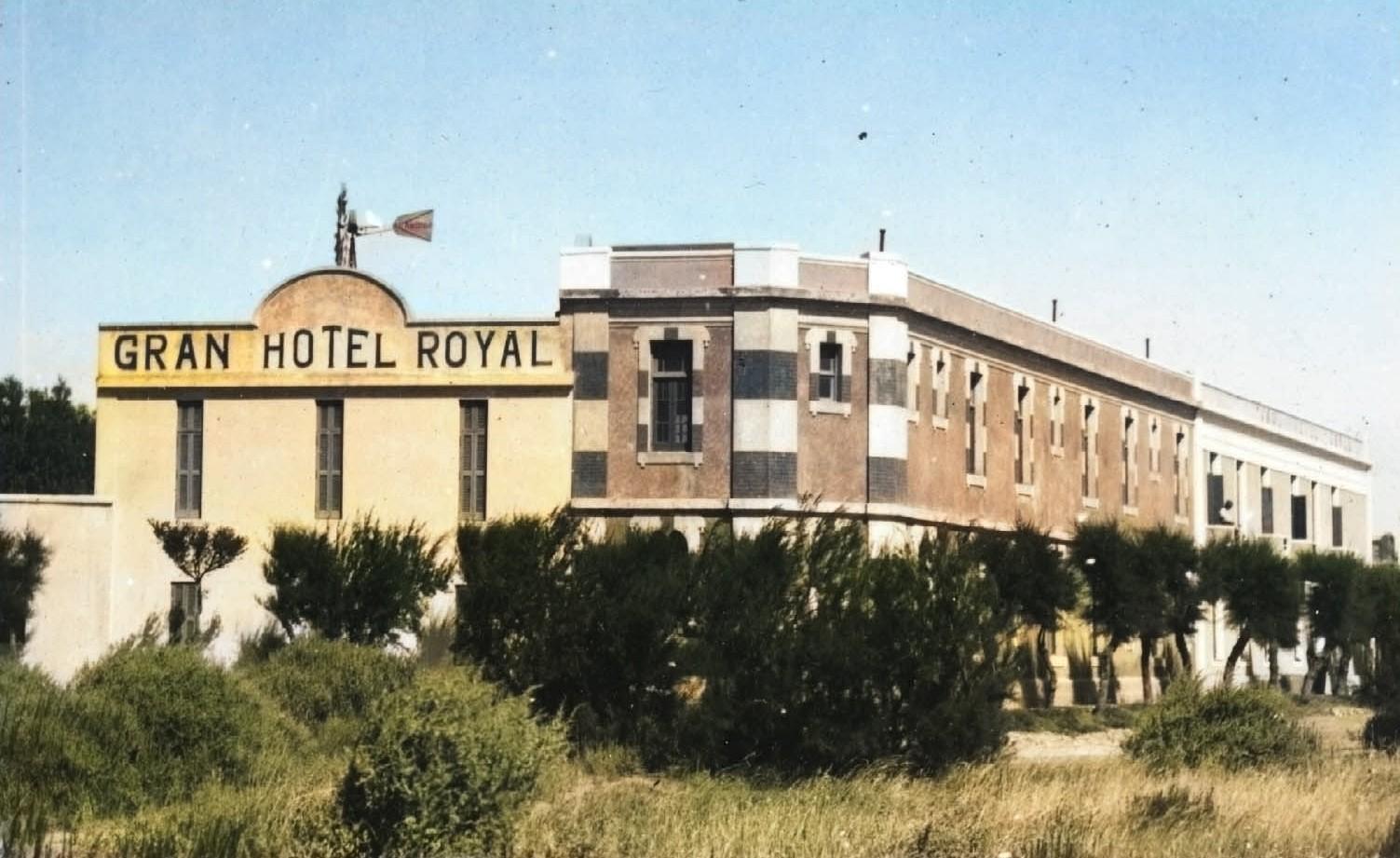 1-GRAN HOTEL ROYAL 1930 LUEGO HOSP HIDROTERMAL coloreada